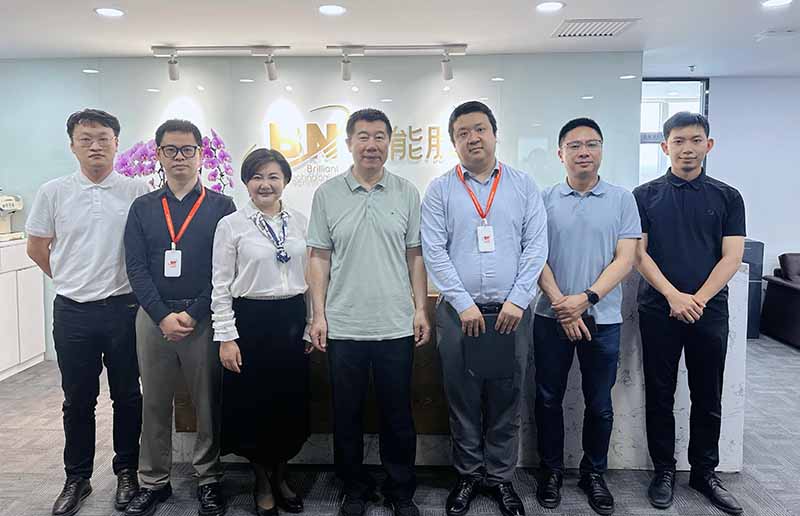 海南自貿(mào)港北京前方工作組一行蒞臨北京博能科技股份有限公司訪問交流